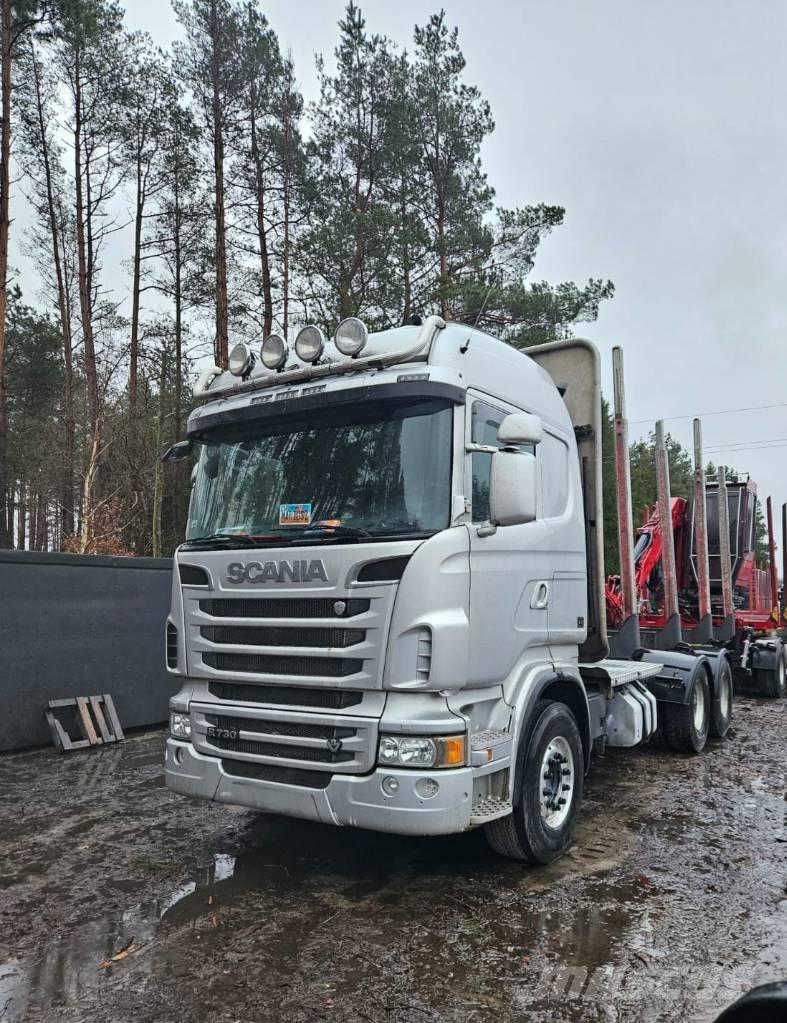 Scania R 730 Samochody do przewozu drewna