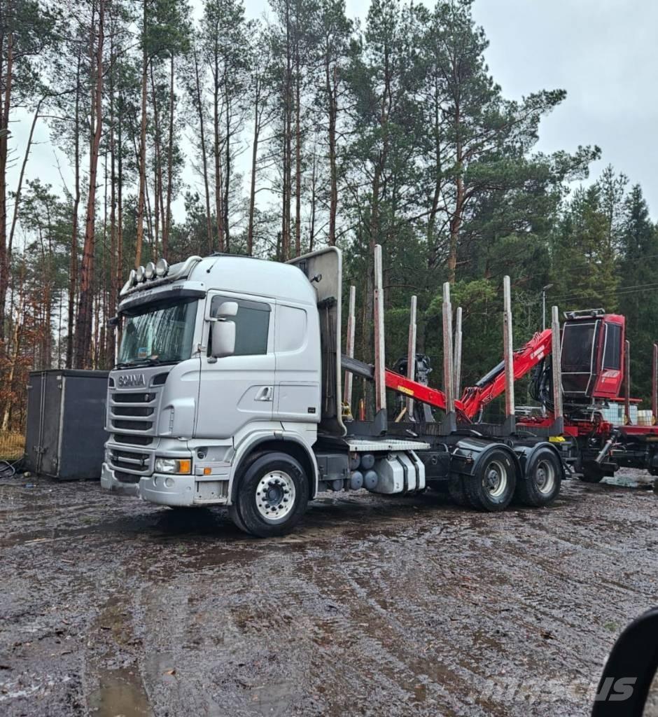 Scania R 730 Samochody do przewozu drewna