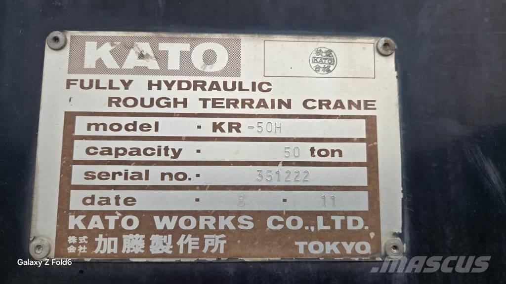 Kato KR 50 H Żurawie terenowe
