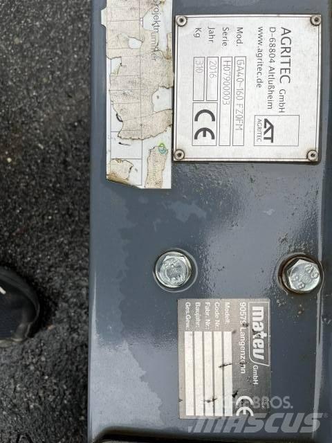 Matev GA40-160FZ0FM Kosiarki ciągnikowe i ciągnione