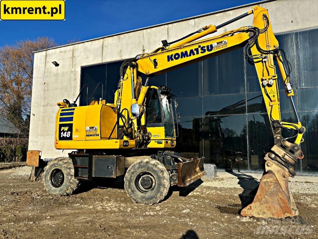 Komatsu PW 148 Koparki kołowe
