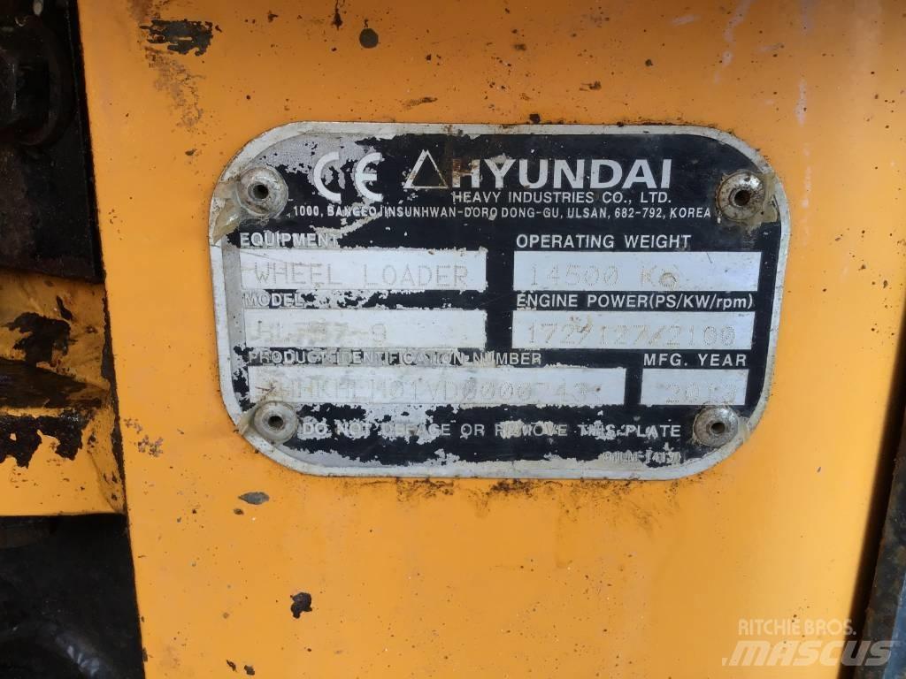 Hyundai HL 757-9 Ładowarki kołowe