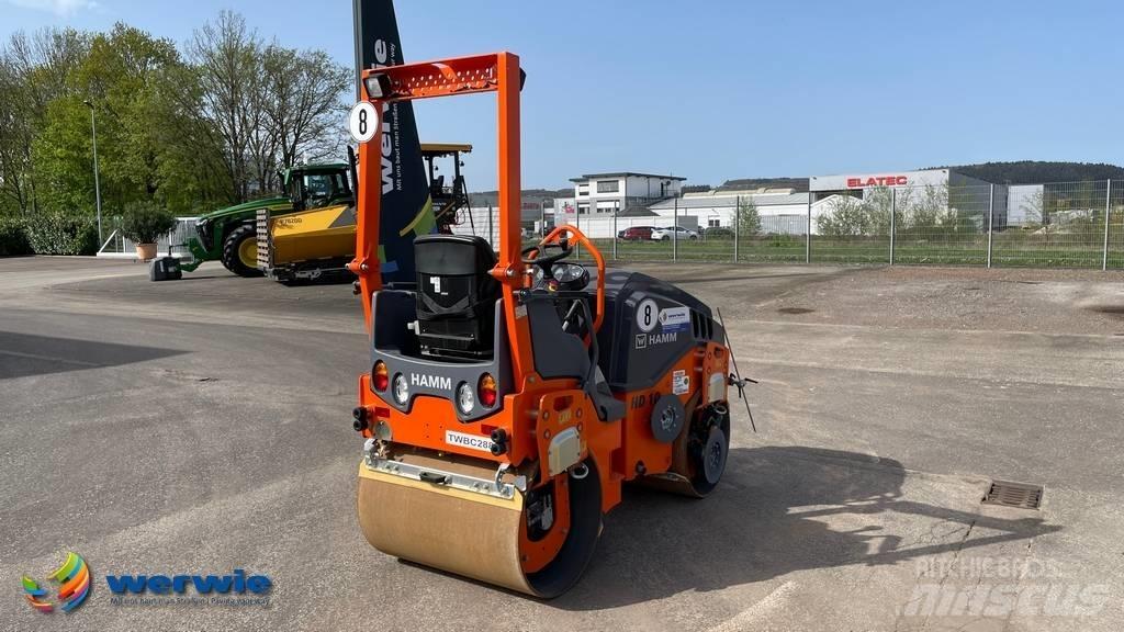 Hamm HD 10 VV Walce dwubębnowe