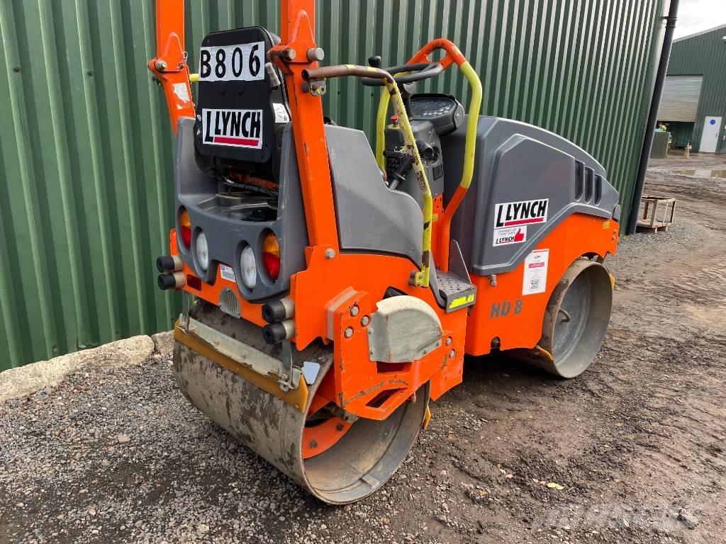 Hamm HD 8 VV Walce dwubębnowe