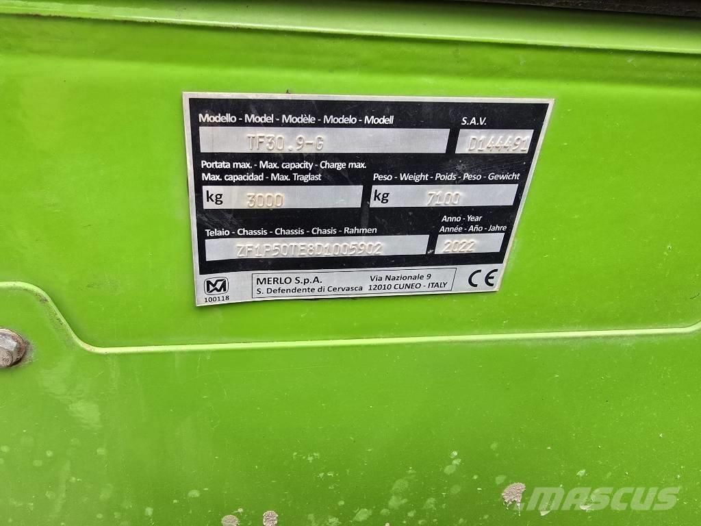 Merlo TF 30.9 G Teleskopowe ładowarki kołowe