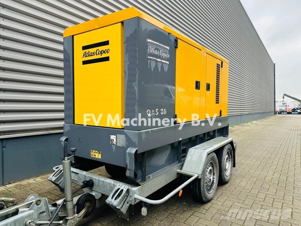 Atlas Copco QAS 80 Agregaty prądotwórcze Diesla