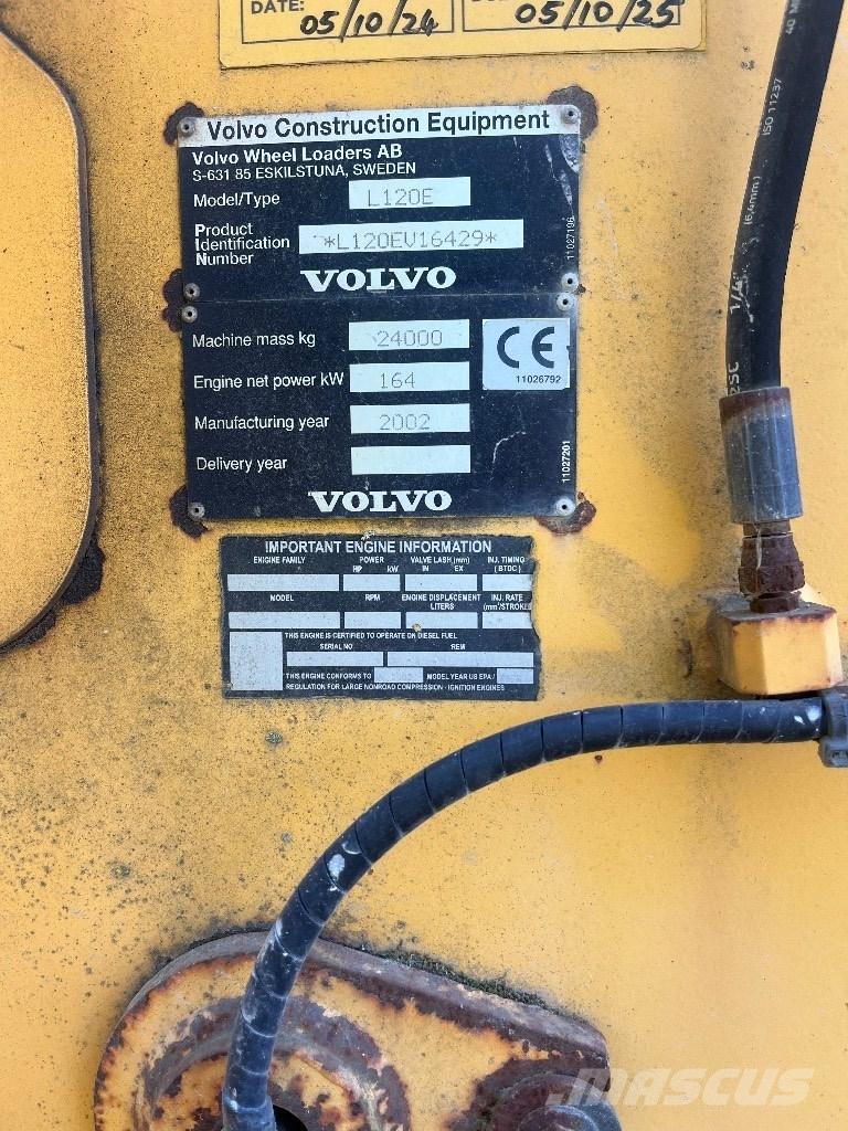 Volvo L 120 E Ładowarki kołowe