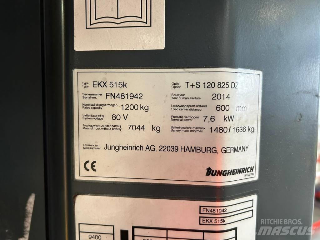 Jungheinrich EKX515k Wózki kompletacyjne wysoko unoszące