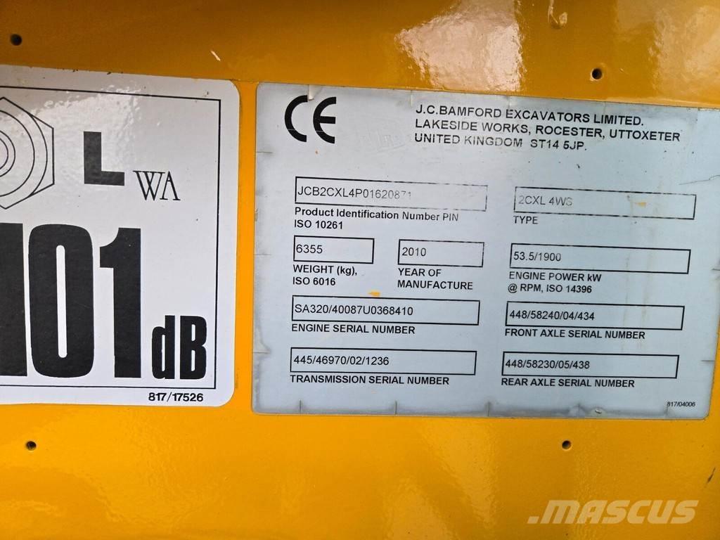 JCB 2CX Ładowarki kołowe