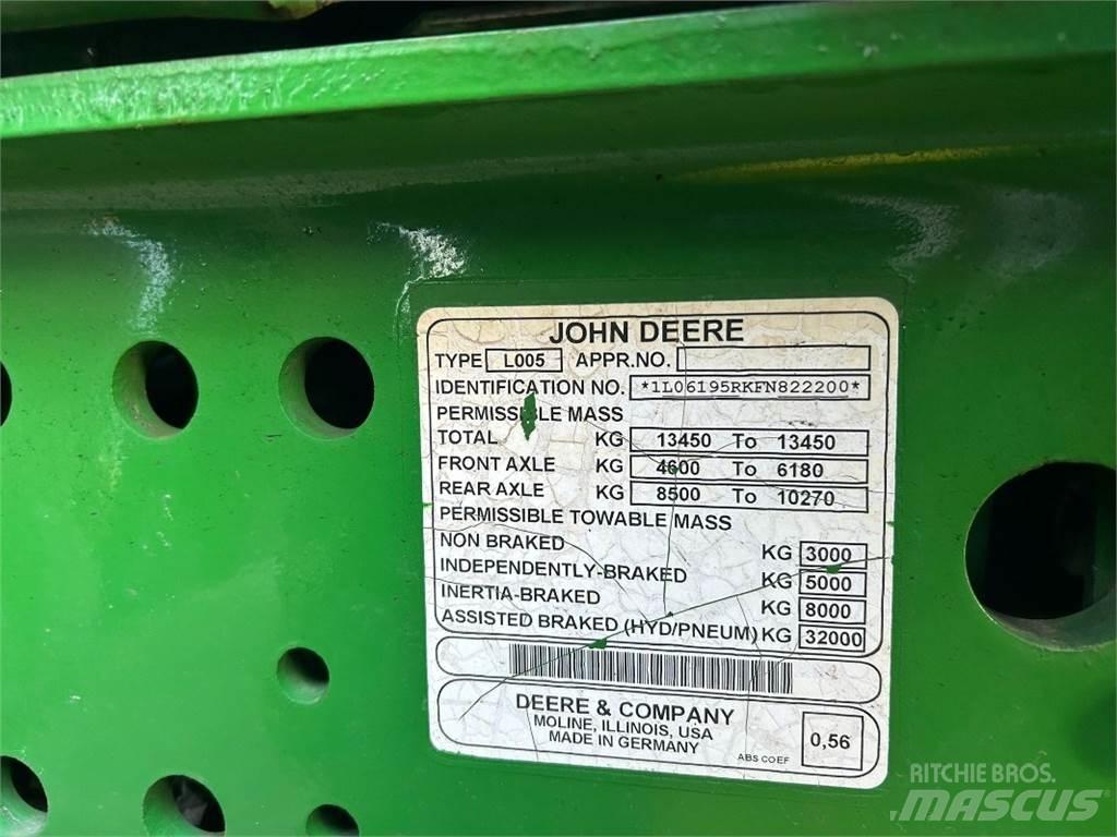 John Deere 6195R Ciągniki rolnicze