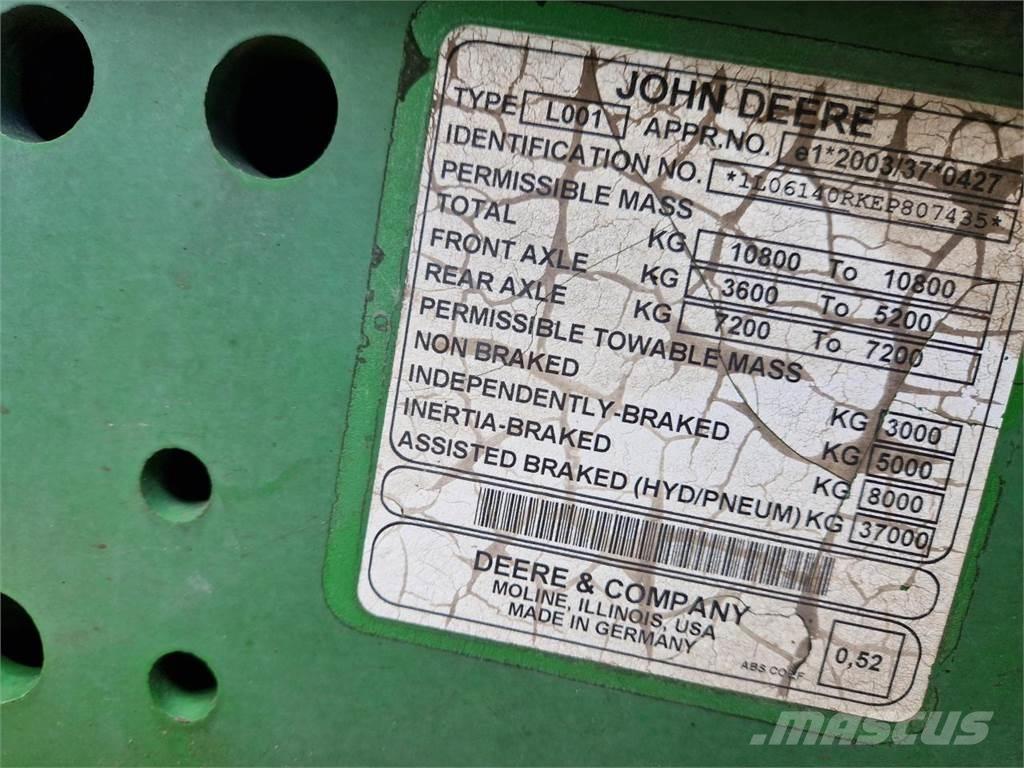 John Deere 6140R Ciągniki rolnicze