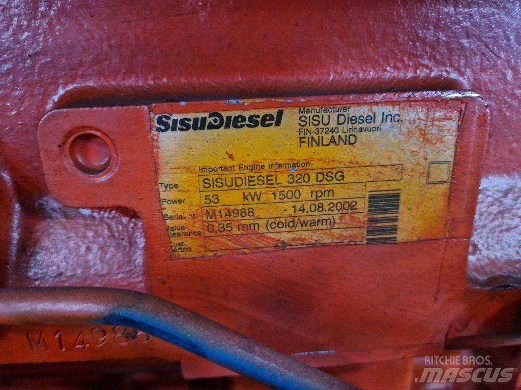  SISUDIESEL 320 DSG Agregaty prądotwórcze Diesla