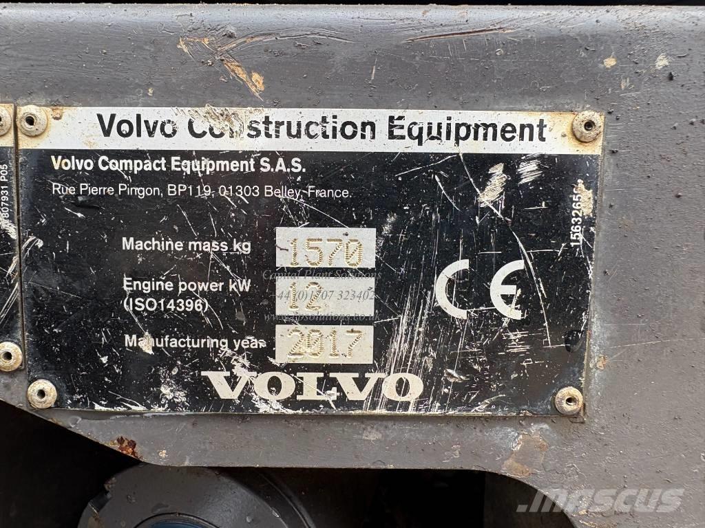 Volvo EC 15 D Minikoparki