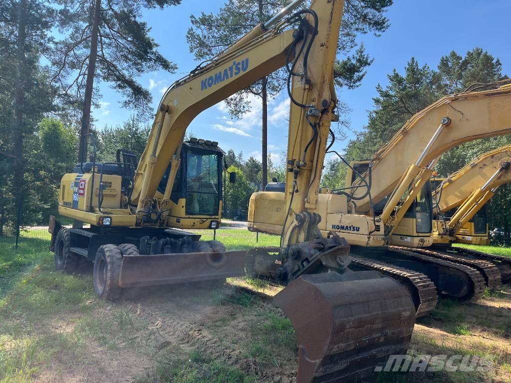 Komatsu PW 160-7 Koparki kołowe