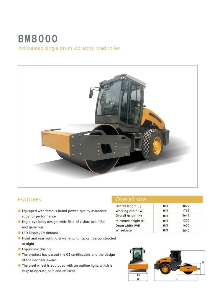  SDBM BM8000 Walce jednobębnowe