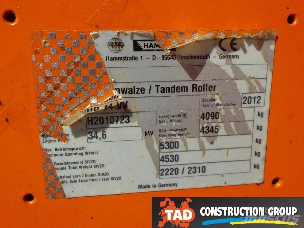 Hamm HD 14 Walce dwubębnowe