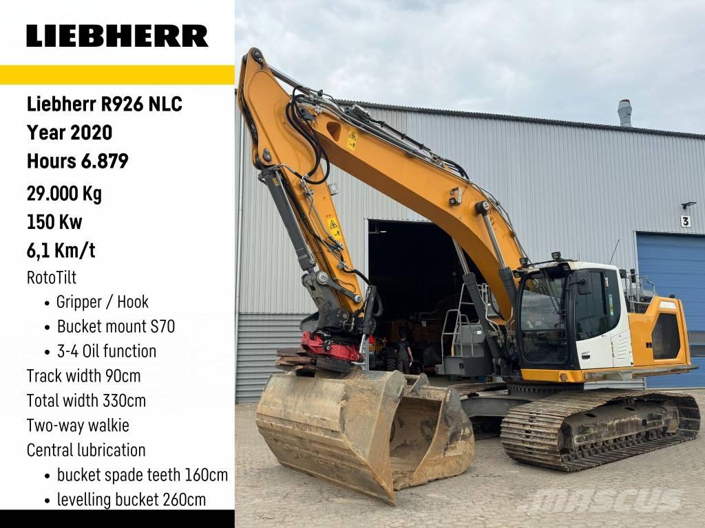 Liebherr R 926 LC Koparki gąsienicowe
