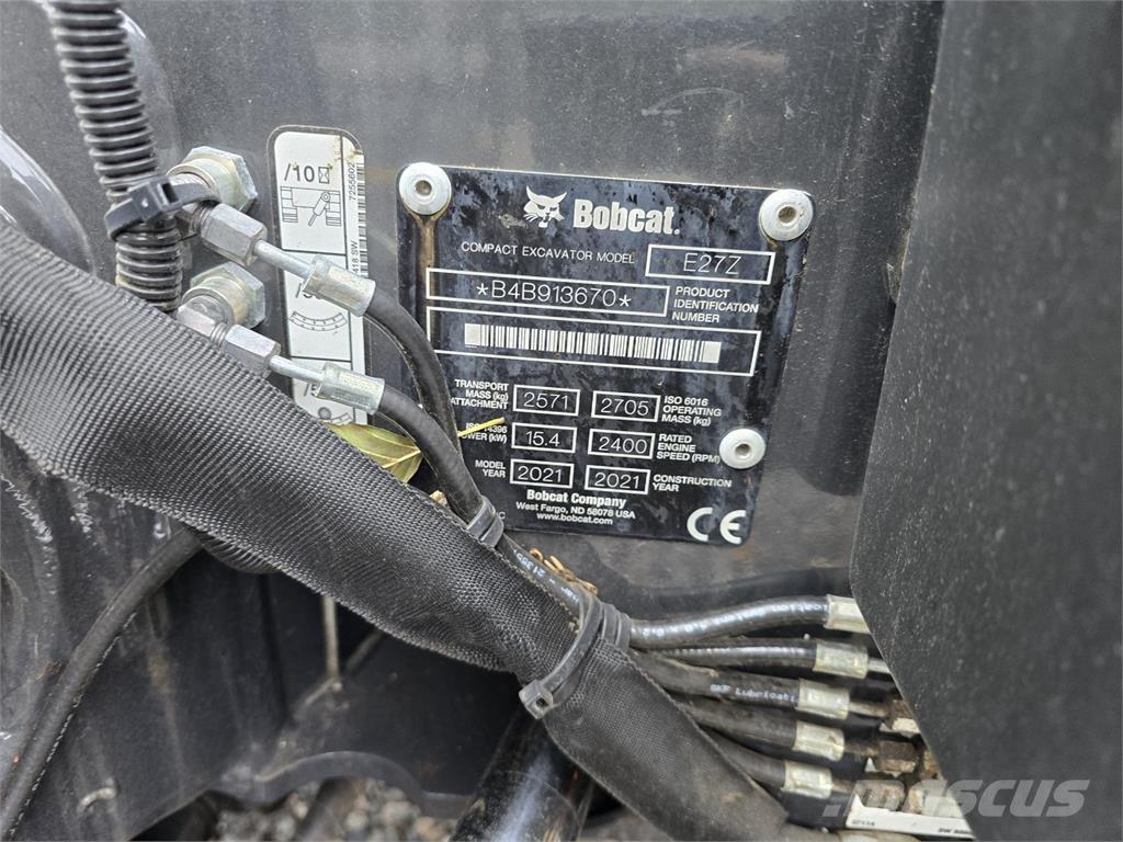 Bobcat E27z Minikoparki