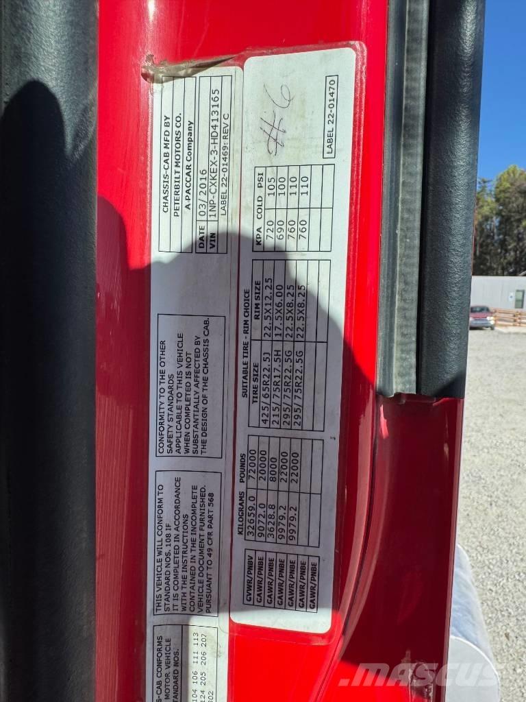 Peterbilt 567 Wywrotki