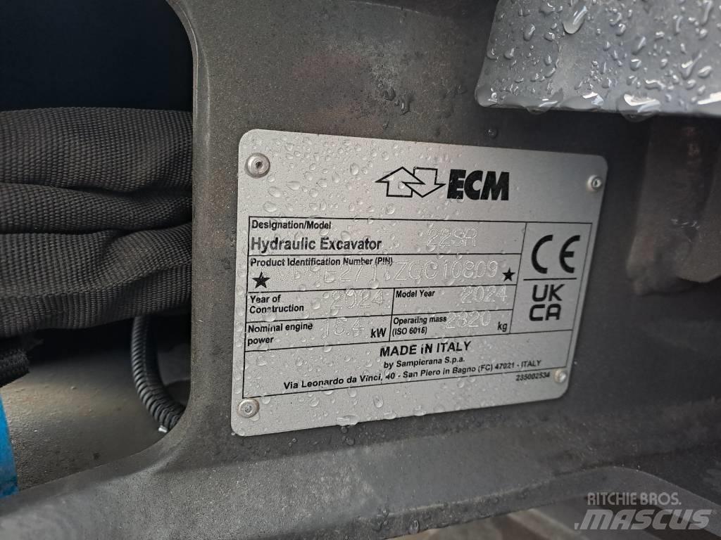 ECM 22 SR Minikoparki