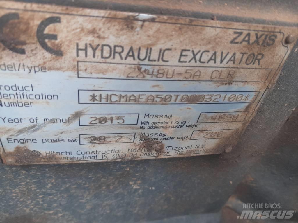 Hitachi ZX 40 Minikoparki