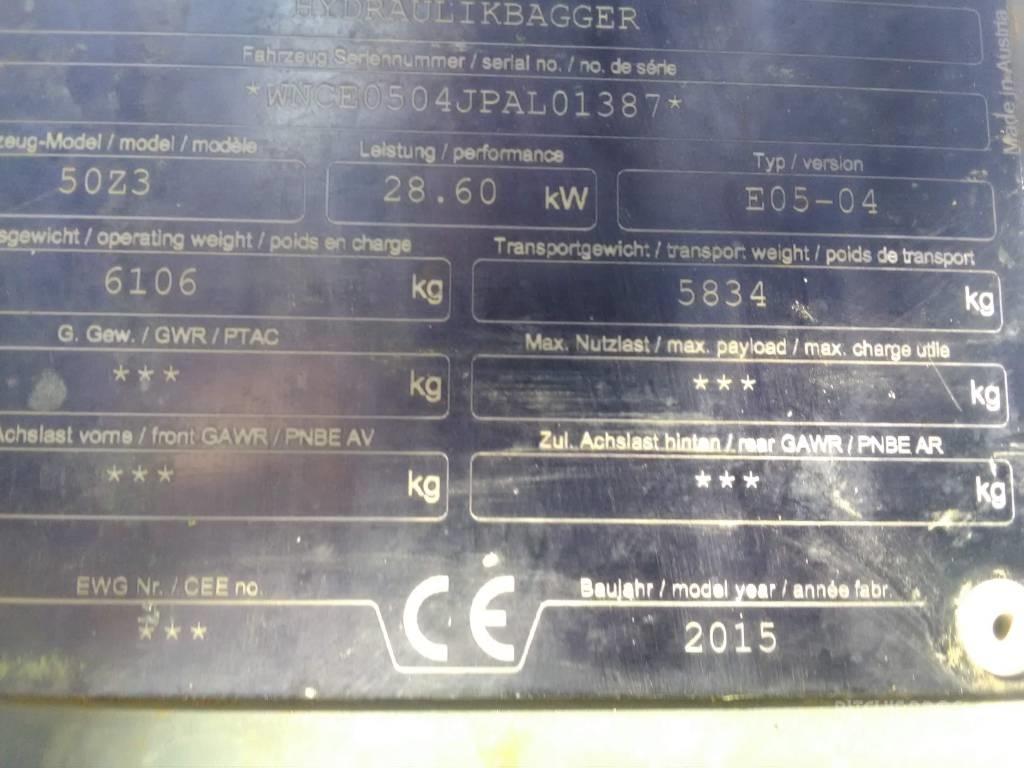 Wacker Neuson 50 Z3 Minikoparki