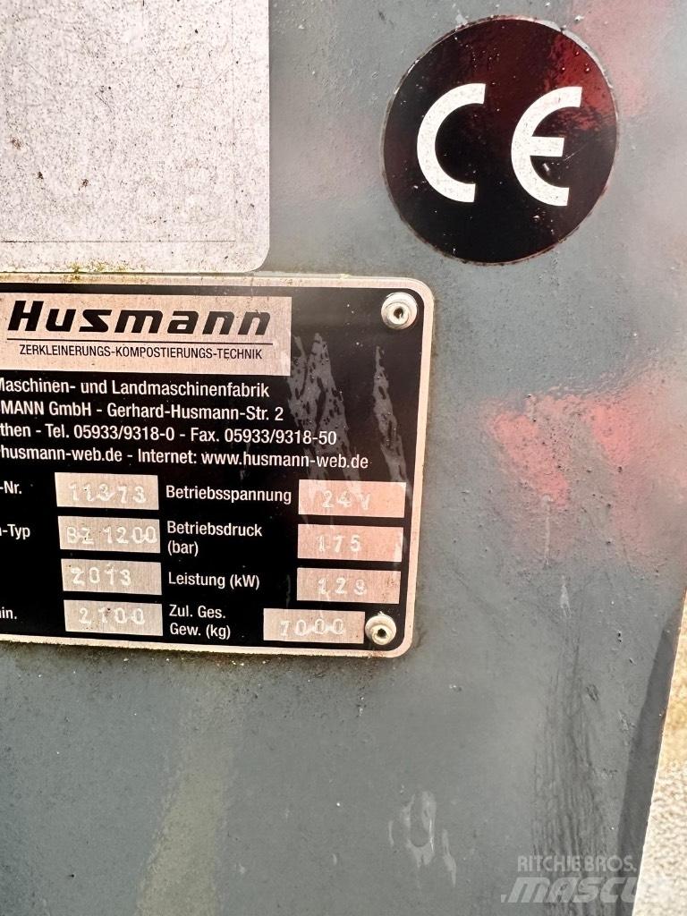 Husmann BZ1200 Łuparki, pilarki i wiórkarki