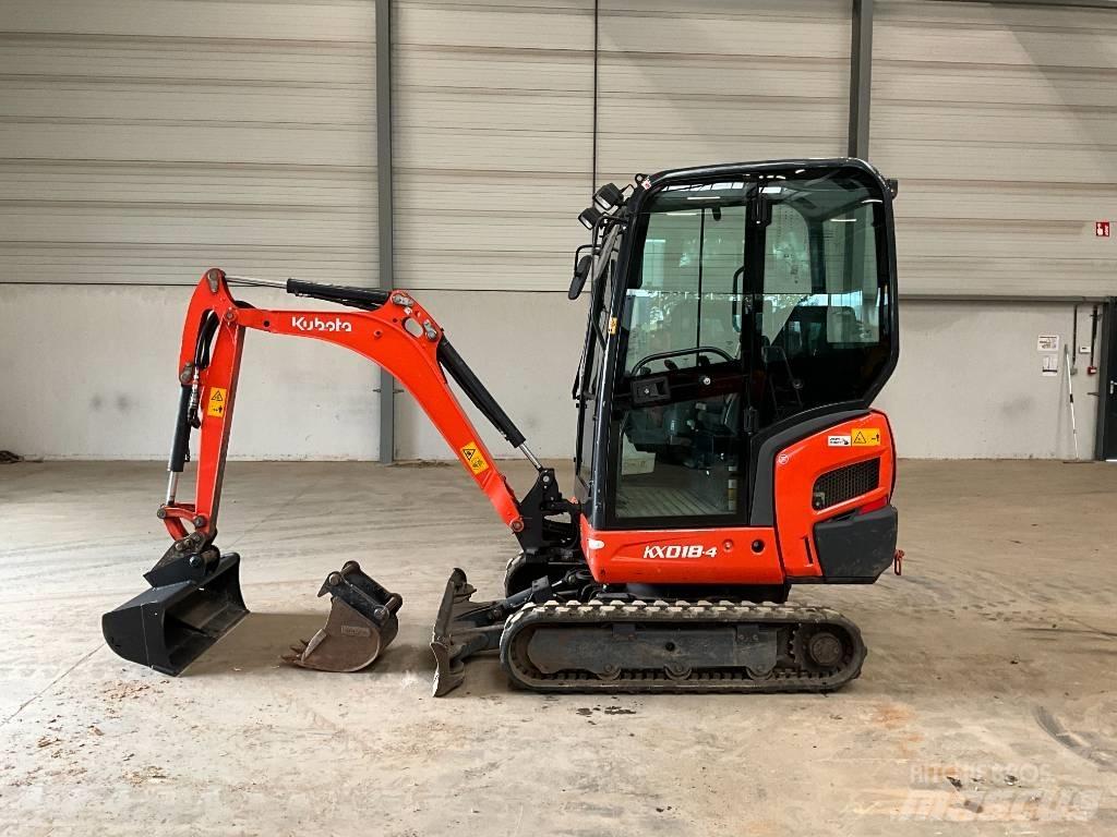 Kubota KX 018-4 Minikoparki