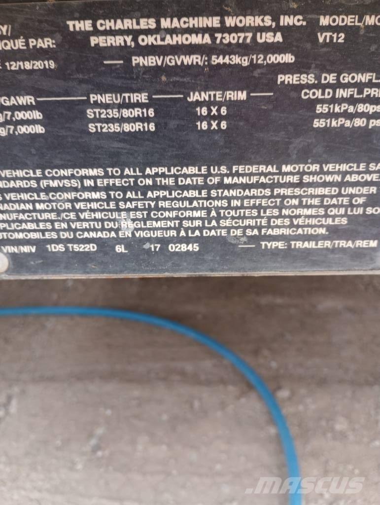 Ditch Witch HX30 Vac Sprzęt wiertniczy części zamienne i akcesoria