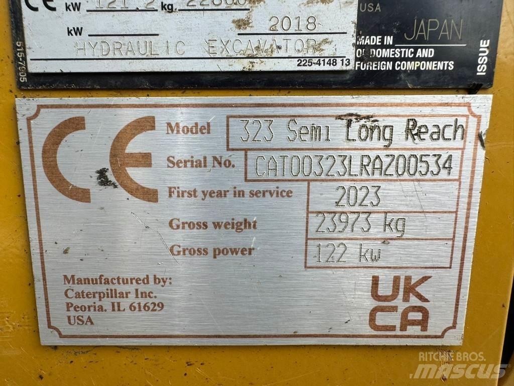 CAT 323 07A Koparki specjalne