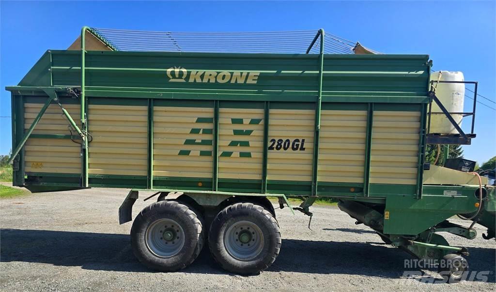 Krone AX 280 GL Przyczepy samozaładowcze