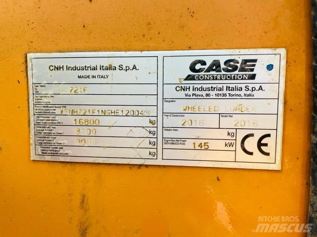 CASE 721 F Ładowarki kołowe
