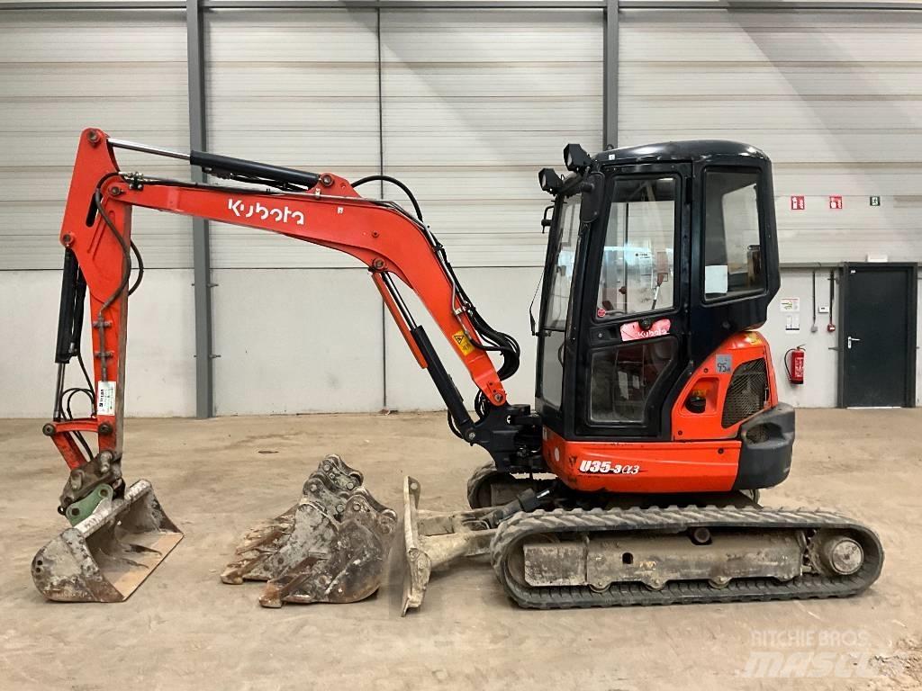 Kubota U 35-3 A 3 Minikoparki