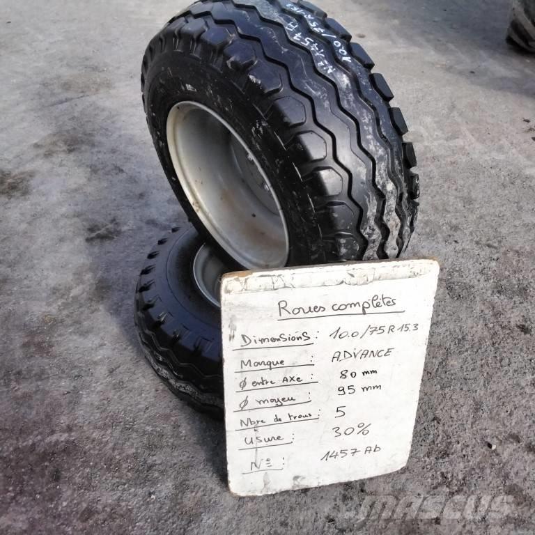 Advance 10.0/75R15.3 Opony, koła i felgi