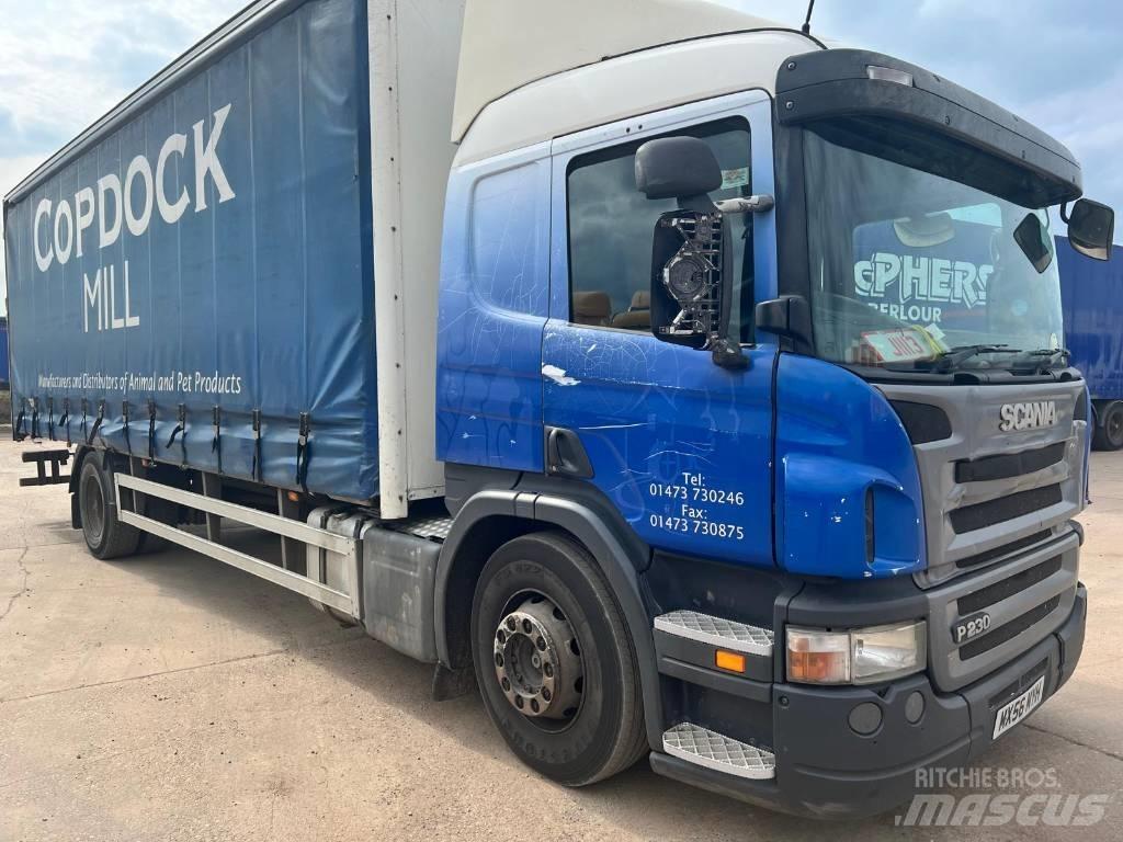 Scania P 230 Ciężarówki firanki
