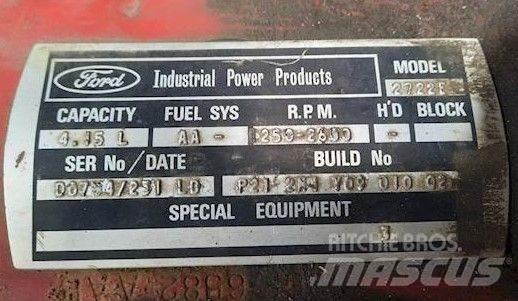 Ford 2722E Przekładnie i skrzynie biegów