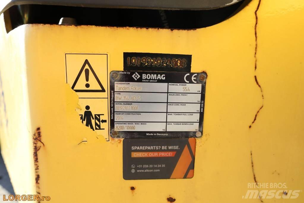 Bomag BW 154 AD-5 Walce dwubębnowe