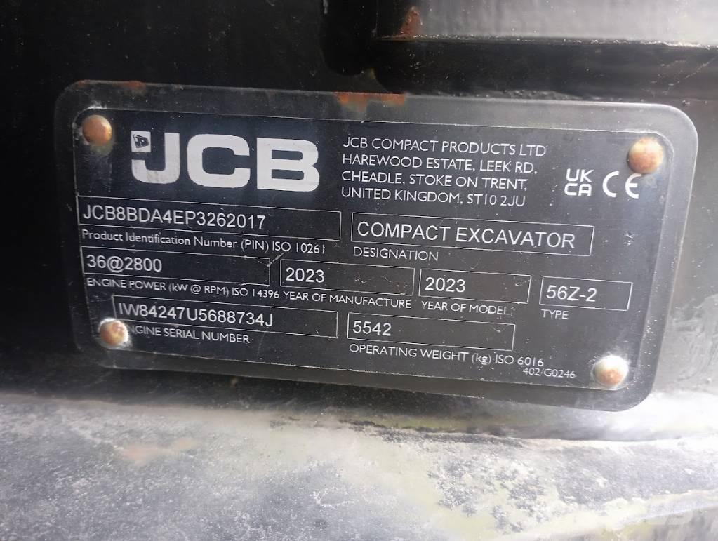 JCB JCB 56Z-2 Minikoparki