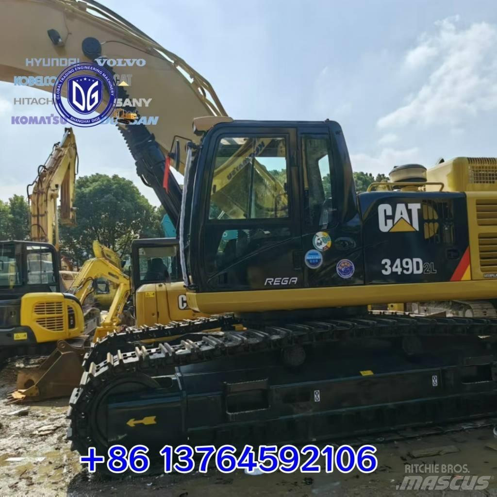 CAT 349D Koparki gąsienicowe