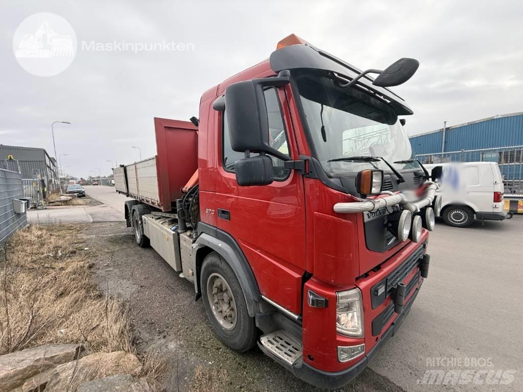 Volvo FM 370 Żurawie samochodowe