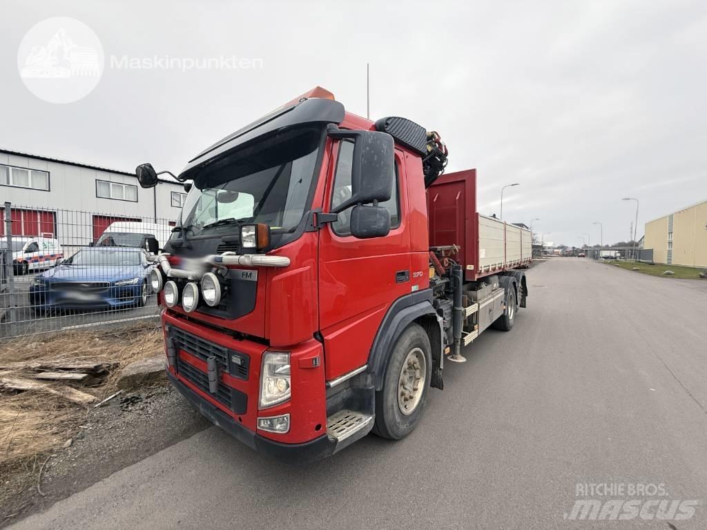 Volvo FM 370 Żurawie samochodowe