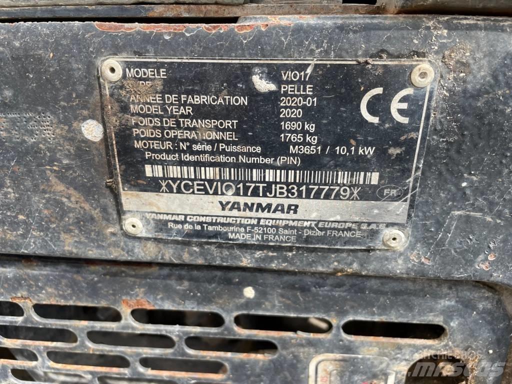 Yanmar Vio 17 U Minikoparki
