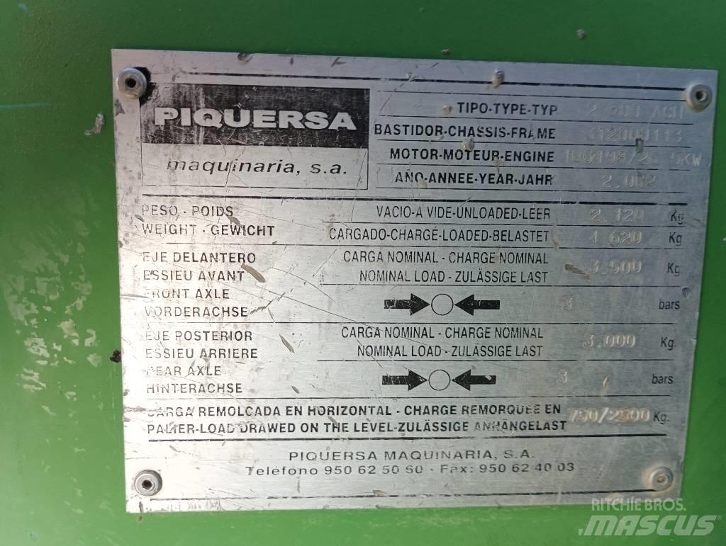 Piquersa 2500 ACH Wozidła kolebkowe