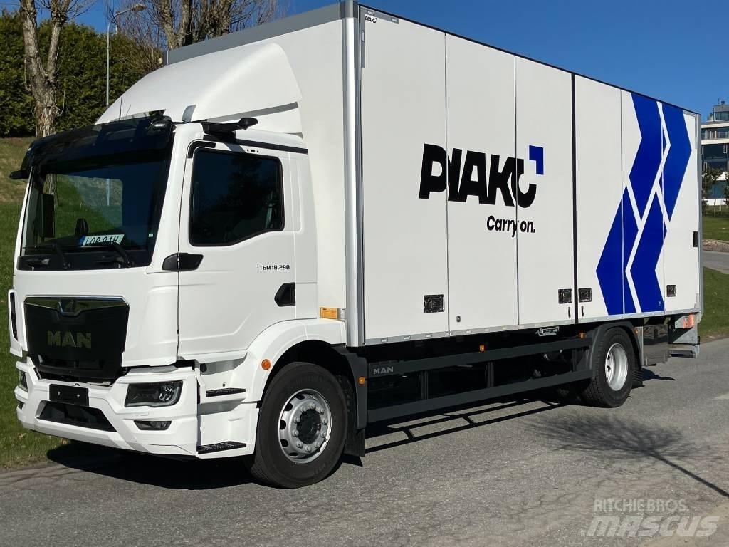 MAN TGM 18.290 Samochody ciężarowe ze skrzynią zamkniętą