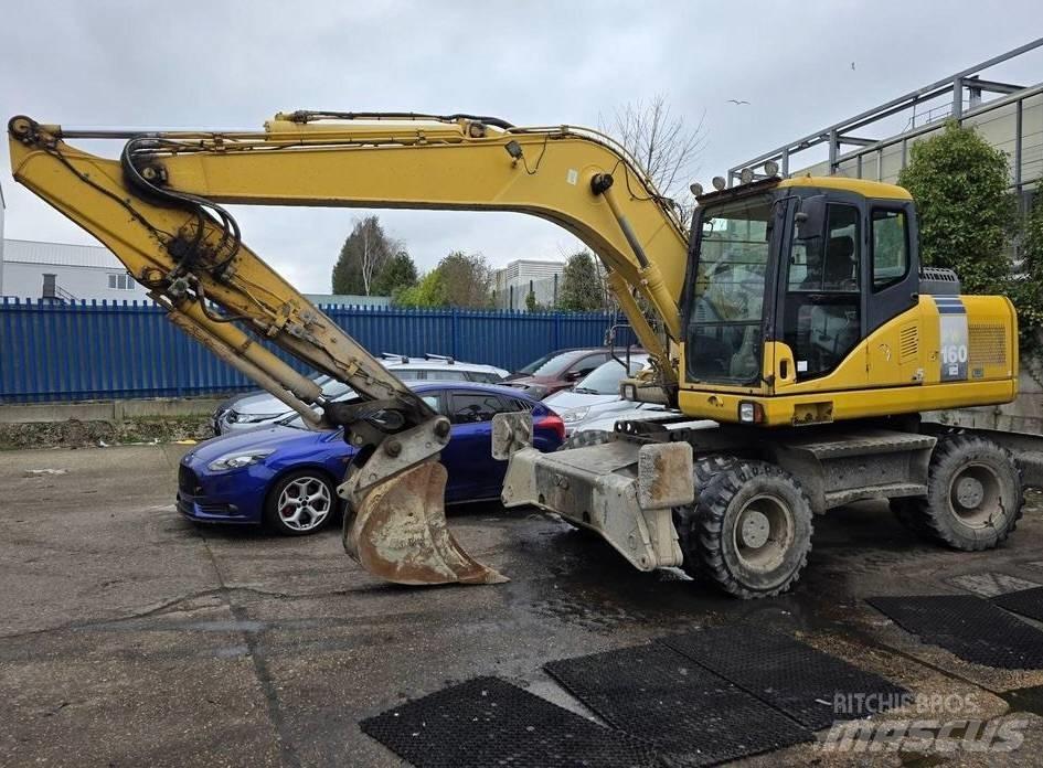 Komatsu PW 160-7 Koparki kołowe