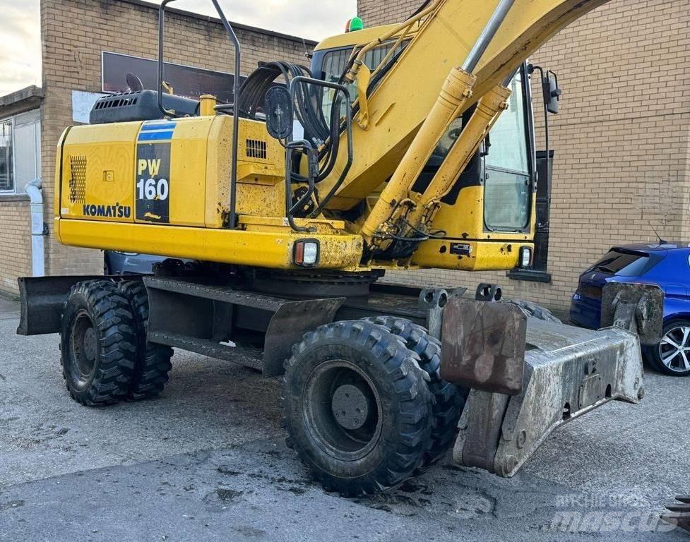 Komatsu PW 160-7 Koparki kołowe