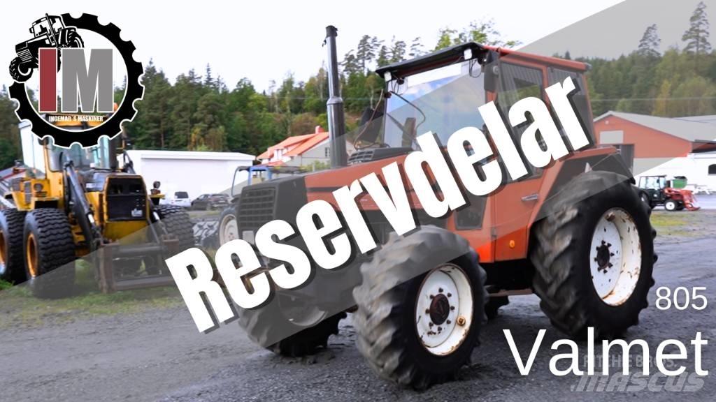 Valmet 805 Rama i zawieszenie