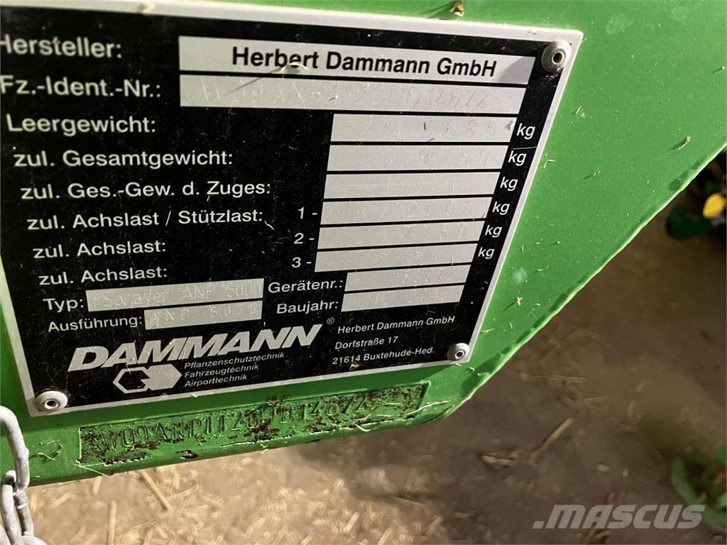 Dammann ANP 5030 Opryskiwacze zaczepiane