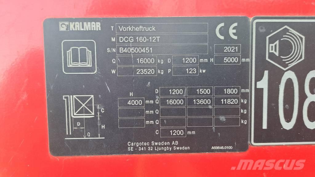 Kalmar DCG160-12T Maszyny budowlane - Inne