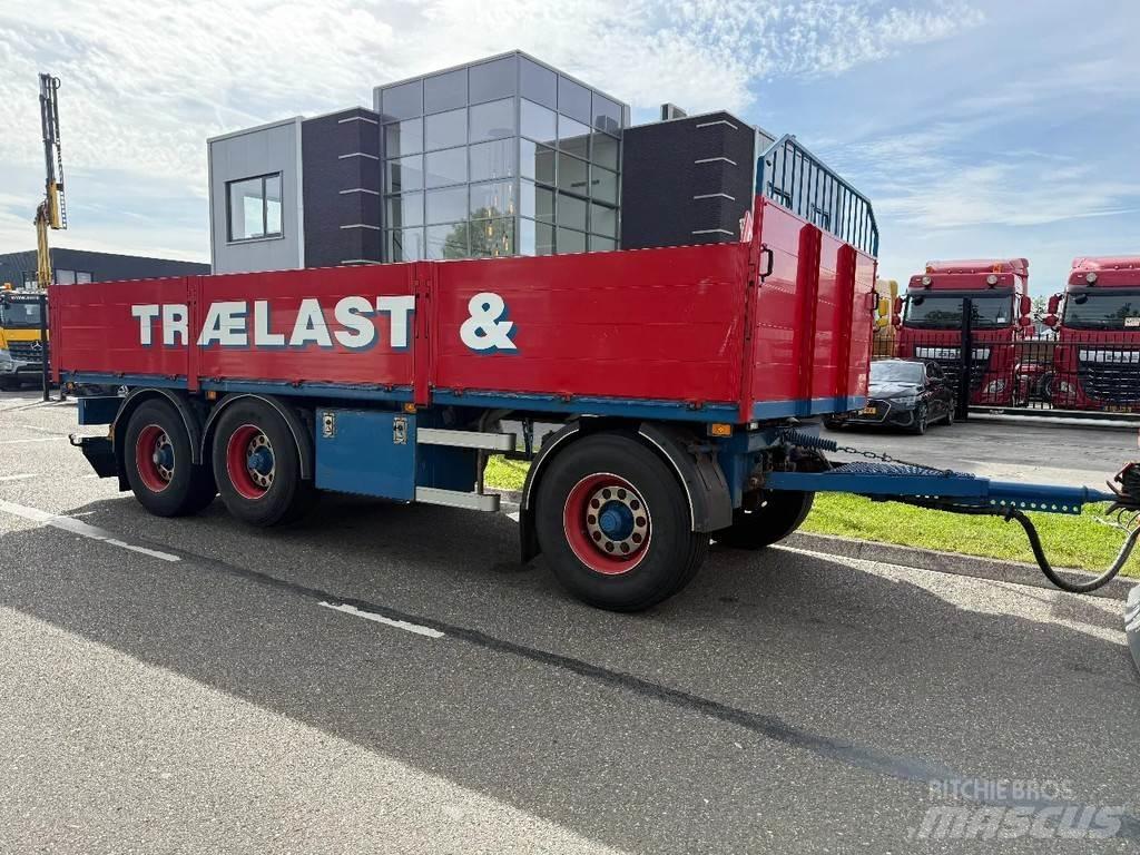 HFR 3X BPW AXLE Platformy / Przyczepy z otwieranymi burtami